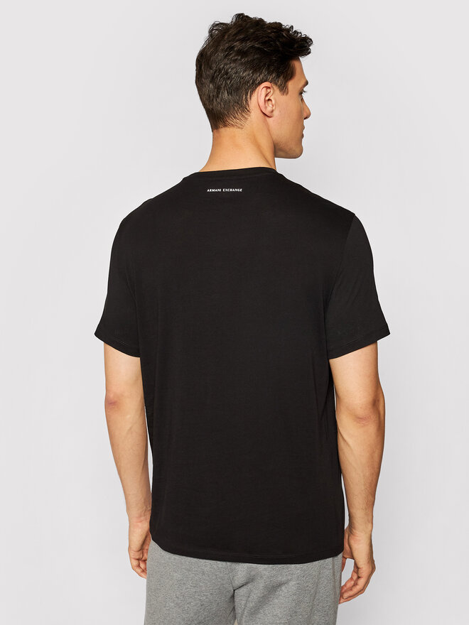 Armani Exchange Armani Exchange T-Shirt 8NZTCK Z8H4Z 1200 Μαύρο Slim Fit