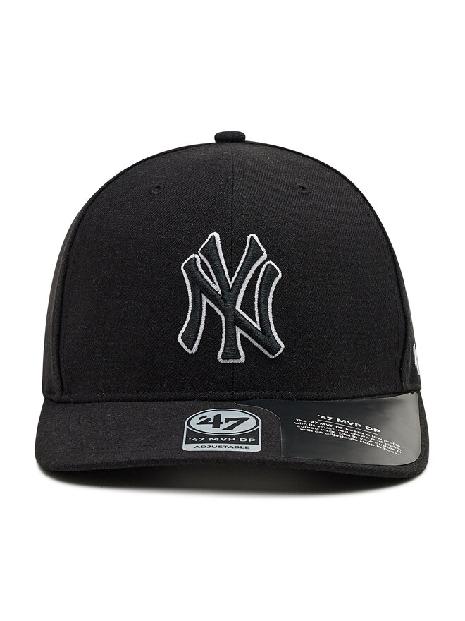 47 Brand Czapka z daszkiem 47 Brand New York Yankees Cold Zone '47 B-CLZOE17WBP-BKB Czarny