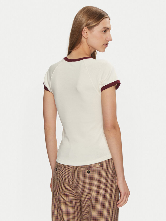 Tommy Hilfiger Tommy Hilfiger Camiseta WW0WW43898 Beis Slim Fit