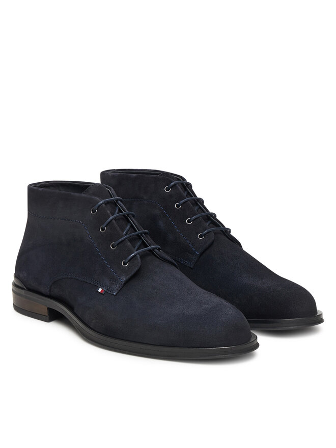 Tommy Hilfiger Bakancs Tommy Hilfiger Corporate FM0FM05579 Sötétkék