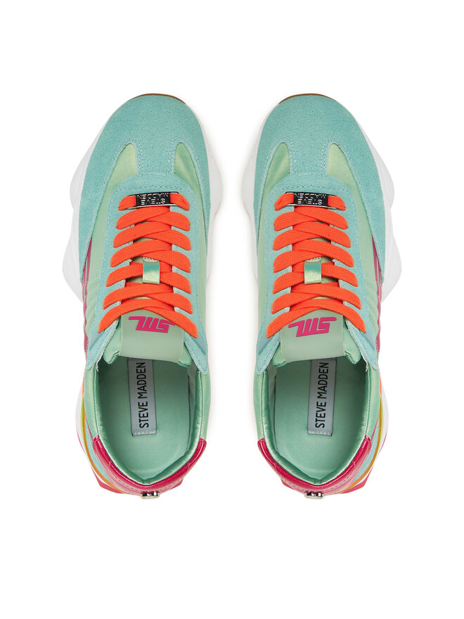 Steve Madden Снікерcи Steve Madden Setback SM11003600 Зелений