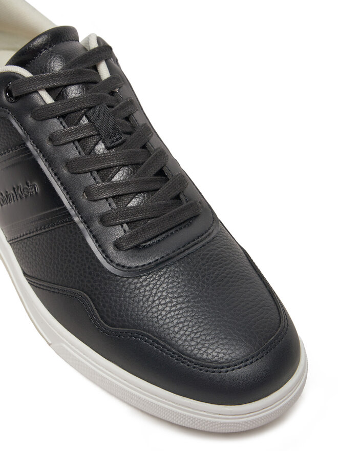 Calvin Klein Sneakersy Calvin Klein Low Top Lace Up Logo HM0HM01653 Czarny