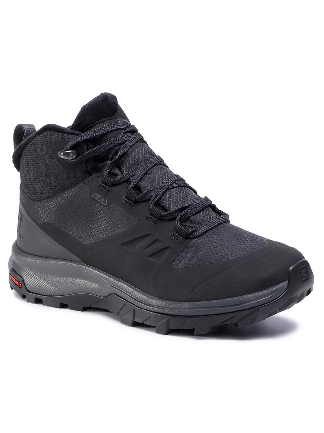Salomon Трекінгові черевики Salomon Outsnap Cswp W 411101 20 V0 Чорний