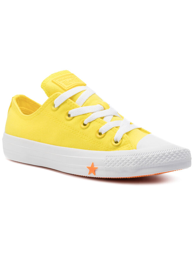 Converse Sneakers aus Stoff Converse Ctas Ox 564116C Gelb