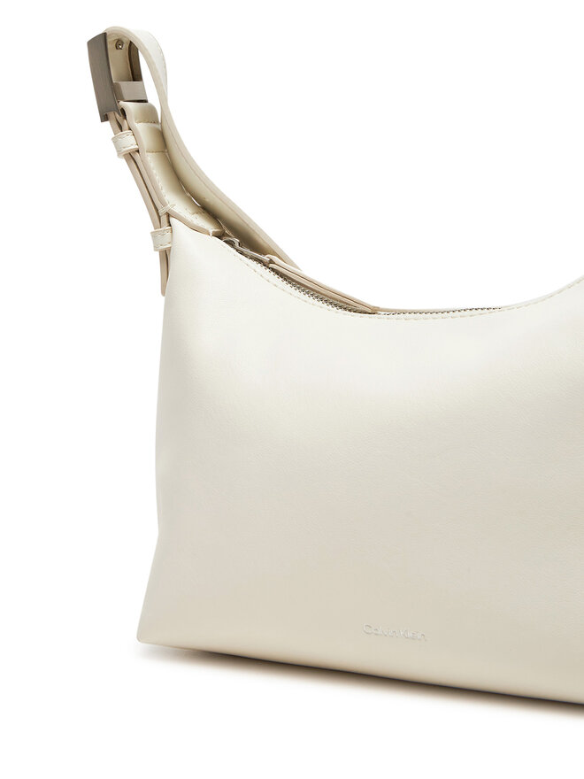 Calvin Klein Táska Calvin Klein Hardware Strap Medium Crossbody K60K613028 Fehér