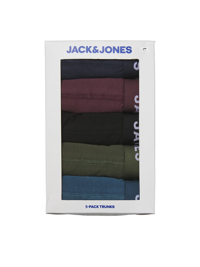Jack&Jones Jack&Jones Σετ μποξεράκια 5 τμχ. Solid 12259076 Έγχρωμο