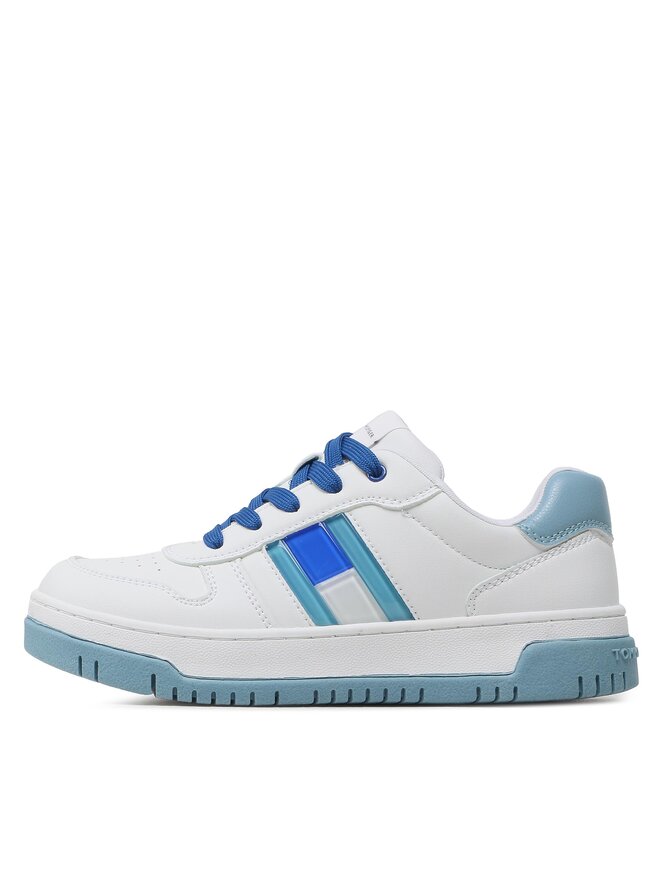 Tommy Hilfiger Αθλητικά Tommy Hilfiger Flag Low Cut Lace-Up Sneaker T3X9-32869-1355 S Λευκό