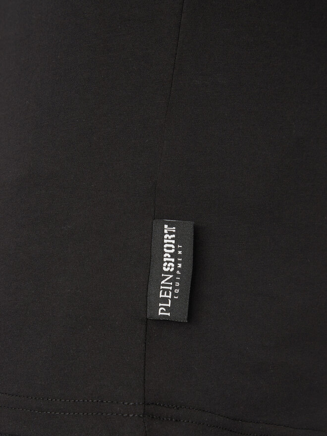 Plein Sport Plein Sport Camiseta SAEC MTK8009 STE001N Negro Regular Fit