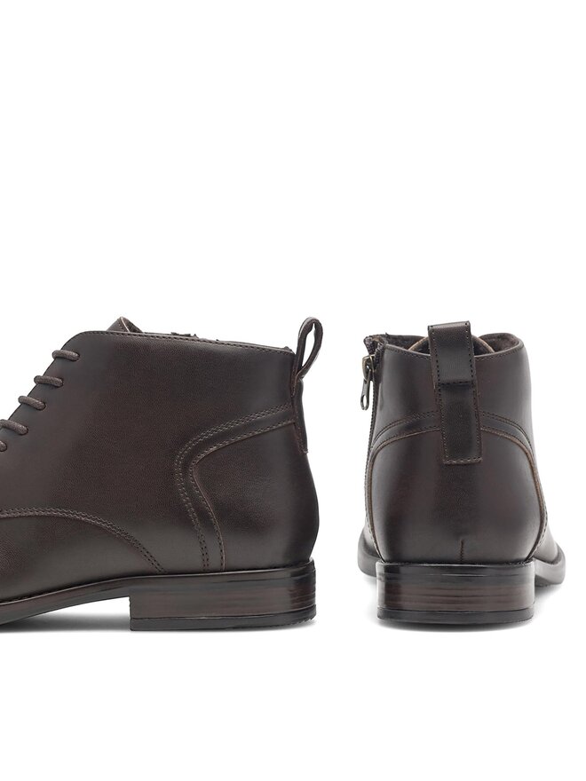 Lanetti Schnürschuhe Lanetti NORWAY-05 MBS Braun