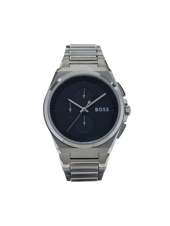 BOSS Pulkstenis Boss Steer 1514048 Sudraba