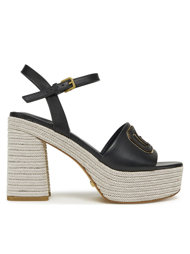 Guess Espadryle Guess FLJFML LEA03 Czarny