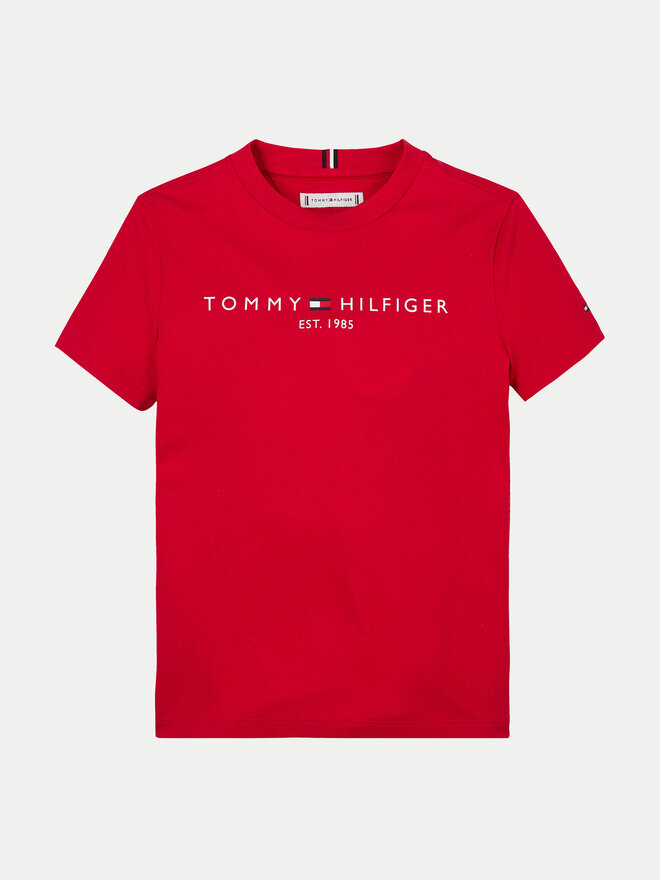 Tommy Hilfiger Tommy Hilfiger Marškinėliai Essential KS0KS00397 S Raudona Regular Fit