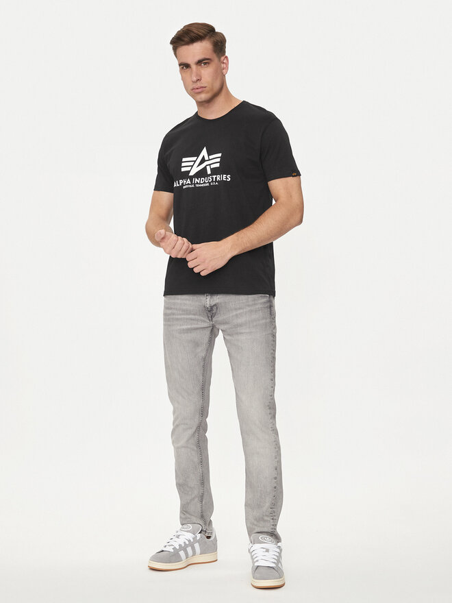 Alpha Industries Alpha Industries Σετ 2 T-Shirts Basic 106524 Λευκό Regular Fit
