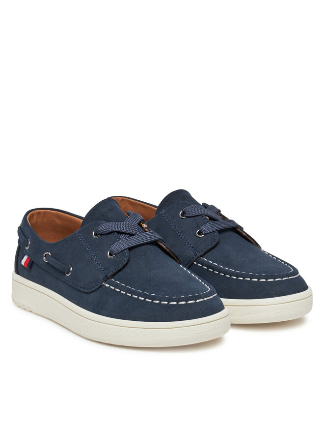 Tommy Hilfiger Polobotky Tommy Hilfiger T3B4-33853-0315 M Tmavomodrá