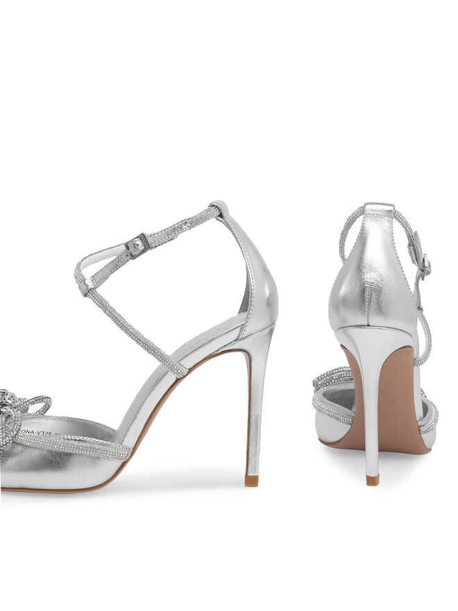 Eva Minge High Heels Eva Minge ANCONA-V325-25531 Silberfarben