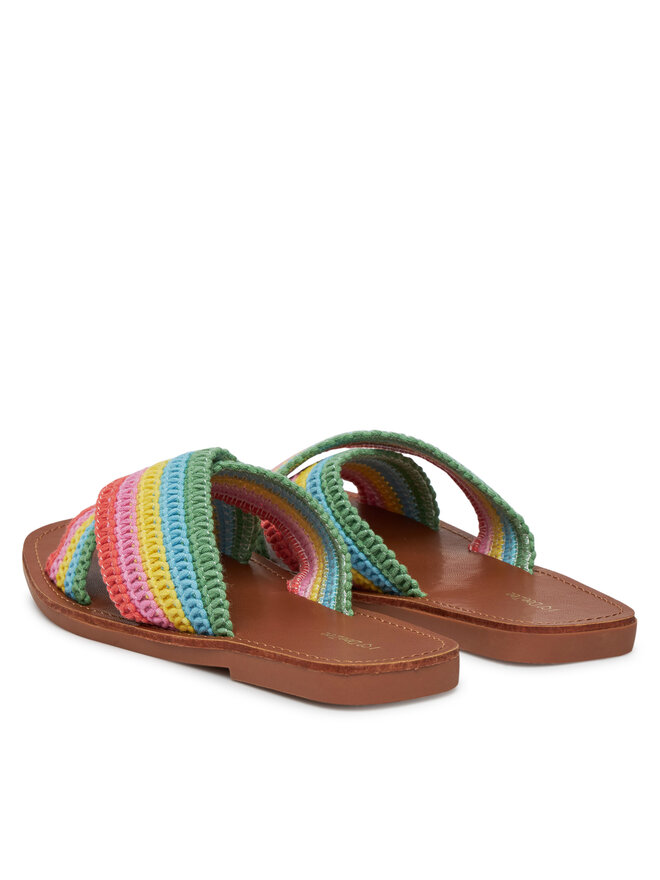 DeeZee Pantoletten DeeZee E4736-1 Bunt