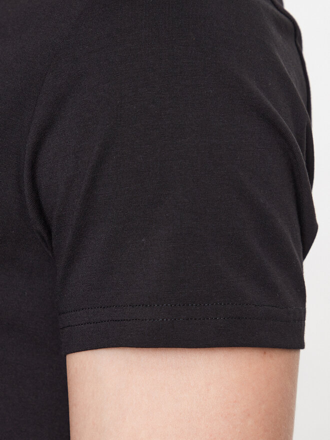 Pepe Jeans Pepe Jeans Σετ 2 T-Shirts Pepe Tshirt 2P PMU10976 Μαύρο Regular Fit