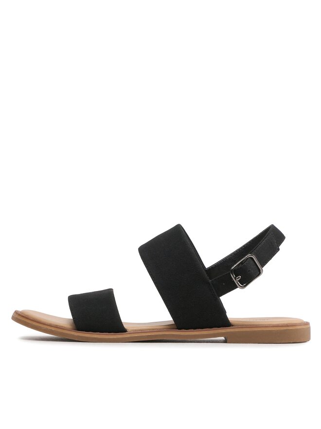 JENNY Sandały JENNY WS5551-50 Czarny