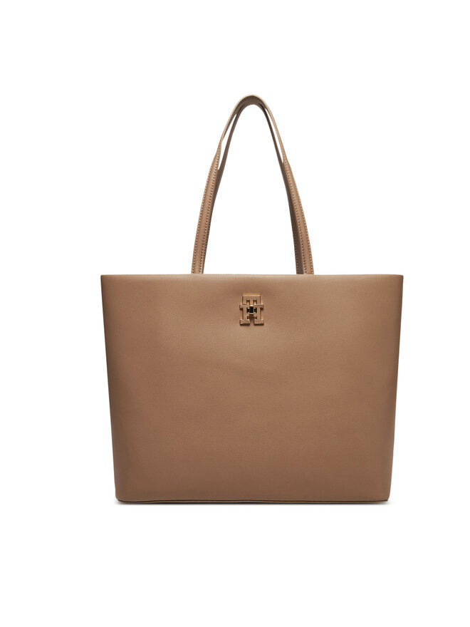 Tommy Hilfiger Soma Tommy Hilfiger Th Modern Tote AW0AW17528 Bēšs