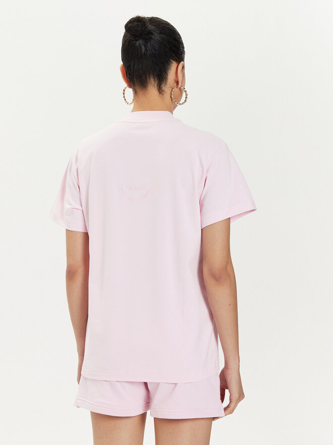 adidas adidas Marškinėliai Embroidered IS4288 Rožinė Regular Fit