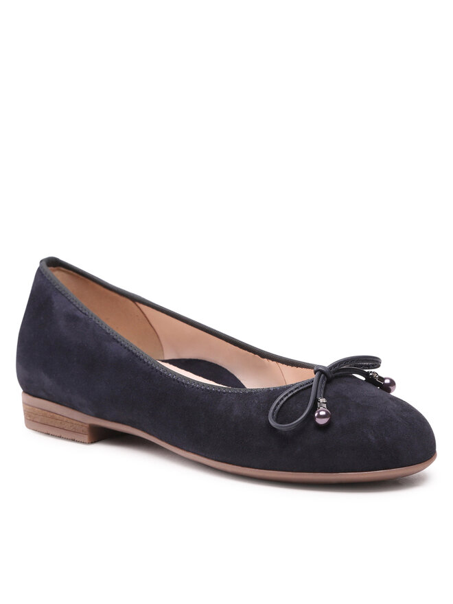 Ara Baleriny Ara 12-31324-13 Granatowy