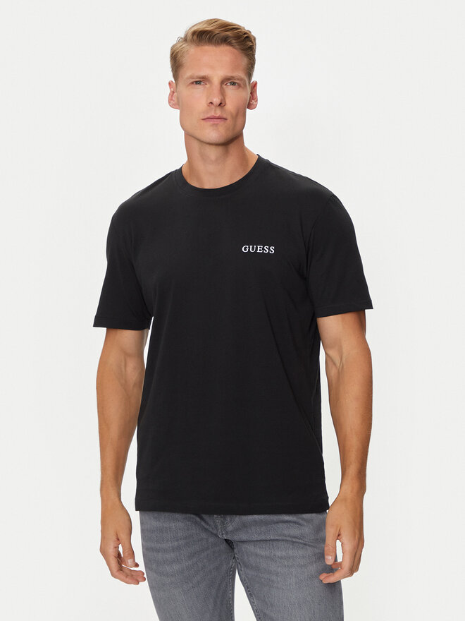 Guess Guess 3 db póló U4YG52 KCAM1 Fekete Regular Fit