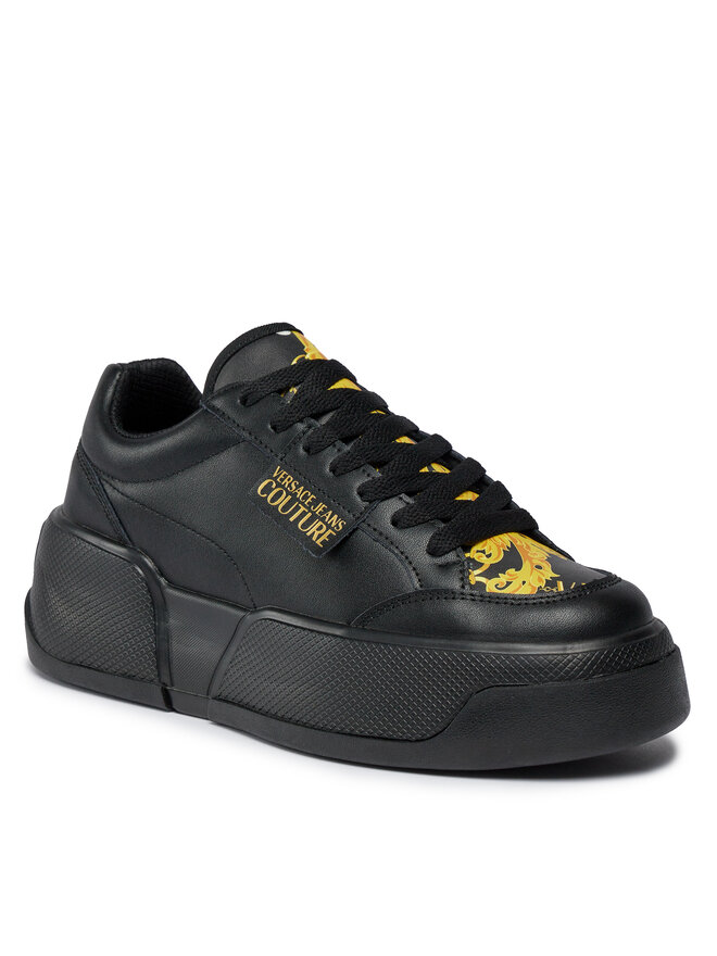 Versace Jeans Couture Снікерcи Versace Jeans Couture 75VA3ST2 Чорний