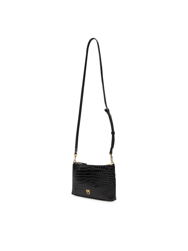 PINKO Ročna torba PINKO Flat Horizontal Mini AI 25-26 104277 A2OH Črna