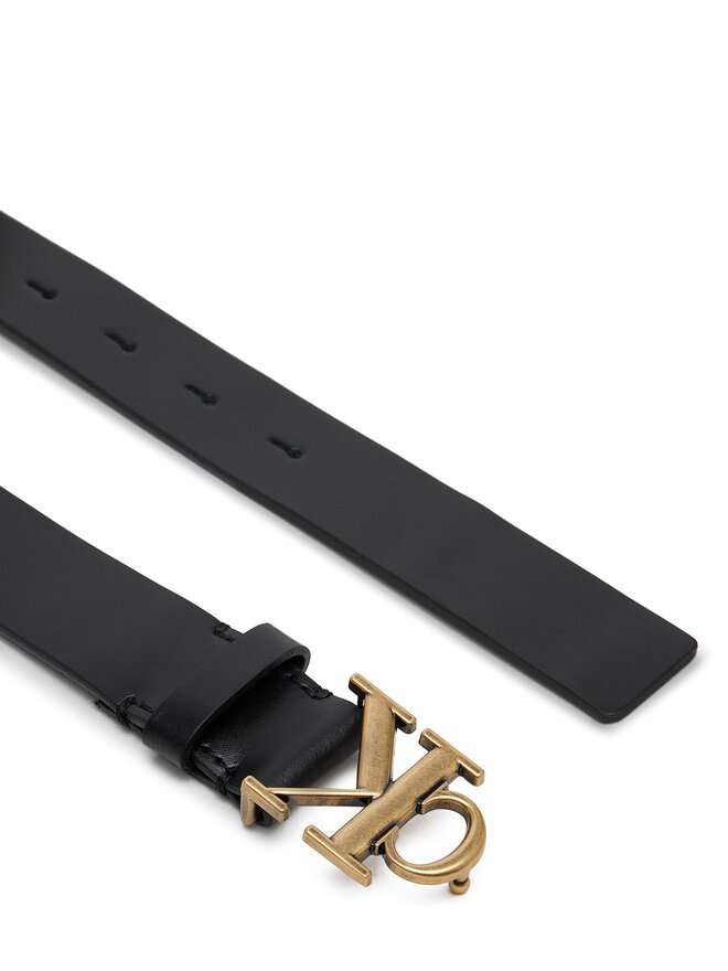 Calvin Klein Jeans Жіночий ремінь Calvin Klein Jeans Monogram Placque Buckle 30Mm LV04K7002G Чорний