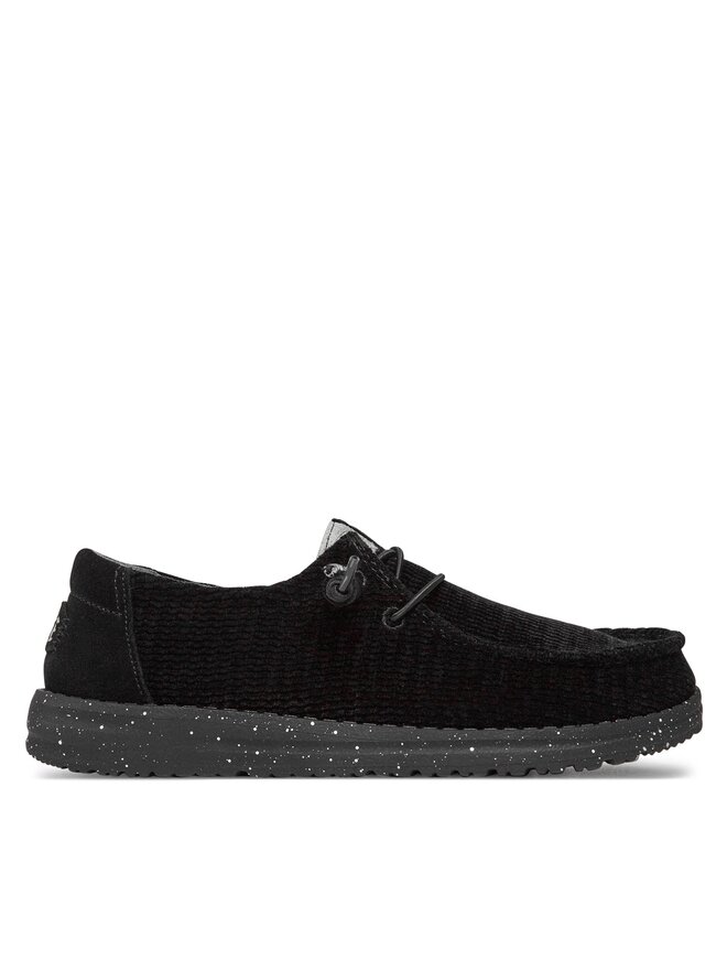 Hey Dude Półbuty Hey Dude Wendy Wave Corduroy 40195-001 Czarny
