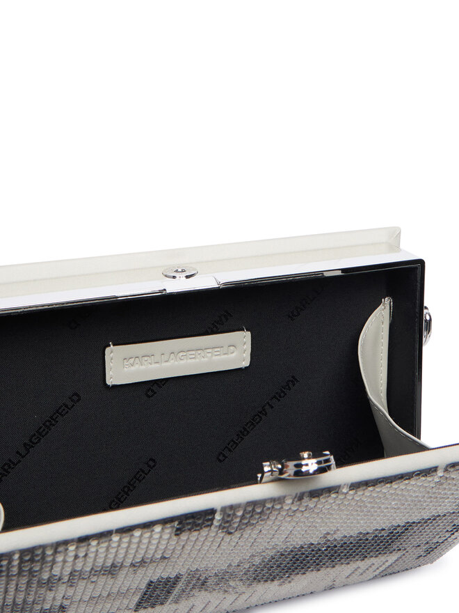 KARL LAGERFELD Handtasche KARL LAGERFELD B4W30365 Grau