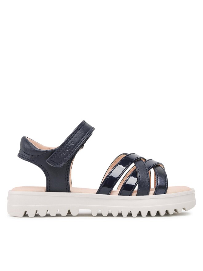 Sandales Geox J Sandal Coralie Gir J356EA05402C4002 S Bleu marine chaussures