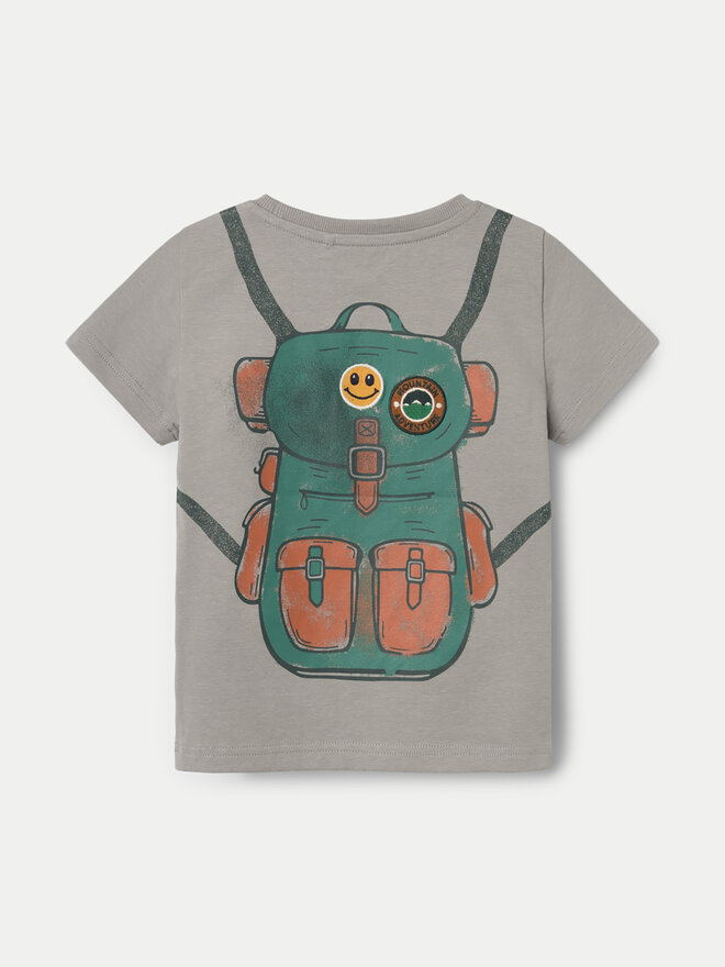 NAME IT NAME IT Camiseta 13232049 Gris Regular Fit