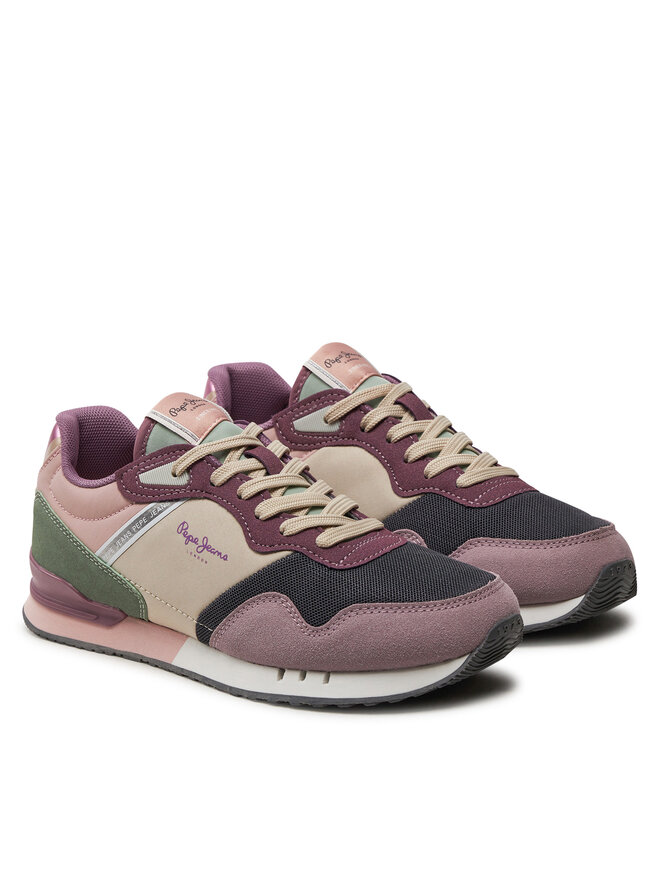 Pepe Jeans Sneakersy Pepe Jeans PLS40022 Fioletowy
