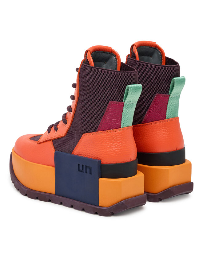 United Nude Botines planos United Nude Roko Trooper 10967924165 Naranja