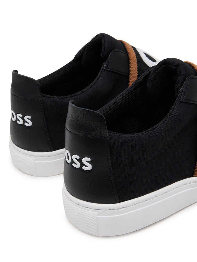 BOSS Tenisice BOSS J51655 S Crna