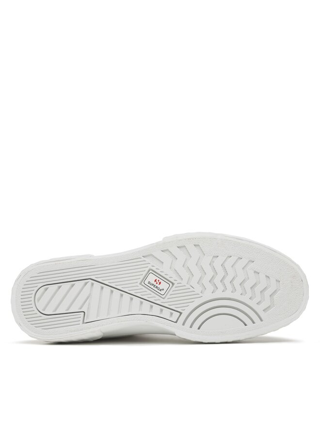 Superga 2696 STRIPE Women's Shoes (High-top Trainers) In White | S112I9W-AHO