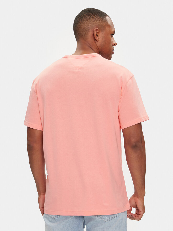 Tommy Jeans Tommy Jeans Camiseta DM0DM18872 Rosa Regular Fit