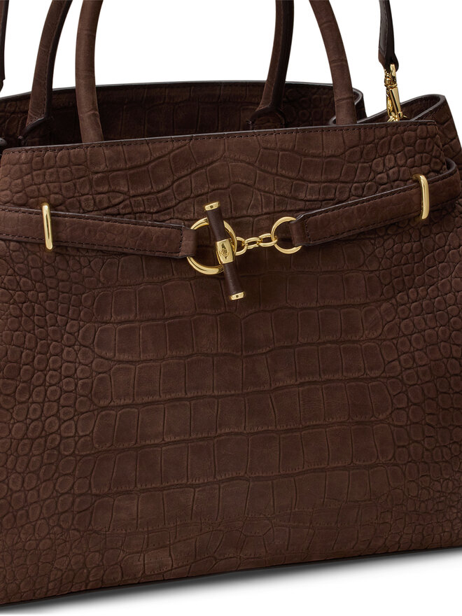 LAUREN RALPH LAUREN Handtasche LAUREN RALPH LAUREN 431P18464003 Dunkelbraun