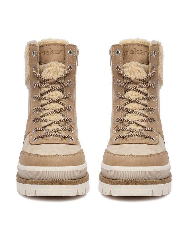 Rieker Schnürschuhe Rieker CEO-Y6230-62 Beige