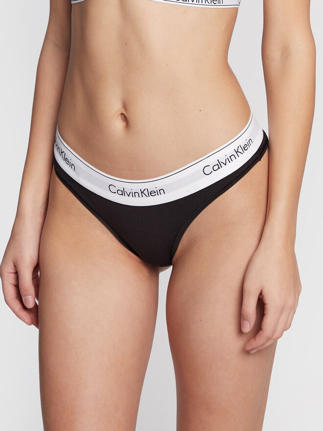 Calvin Klein Underwear Calvin Klein Underwear Brazilian Damenslip 000QF5981E Schwarz