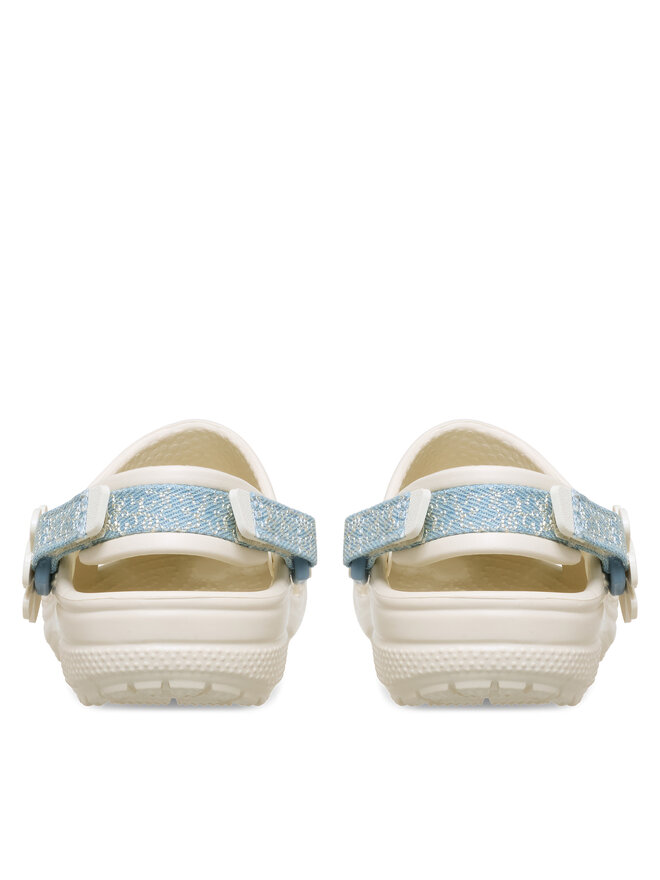 Crocs Pantoletten Crocs Clsc Dnm Flwr Adj BackstrapCgT 212512 Grau