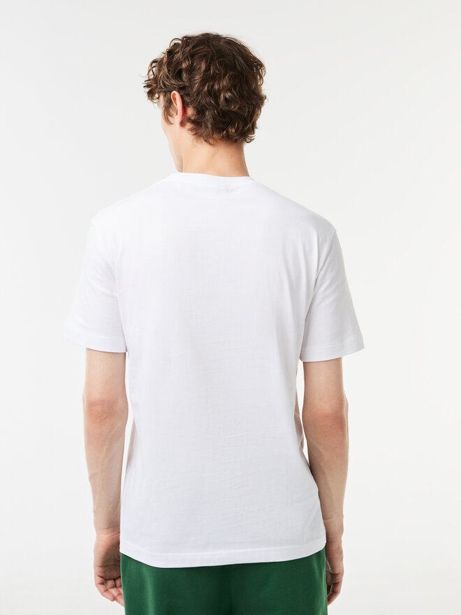 Lacoste Lacoste Marškinėliai TH1285 Balta Regular Fit