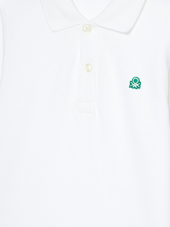 United Colors Of Benetton United Colors Of Benetton Pólóing 3089G3009 Fehér Regular Fit