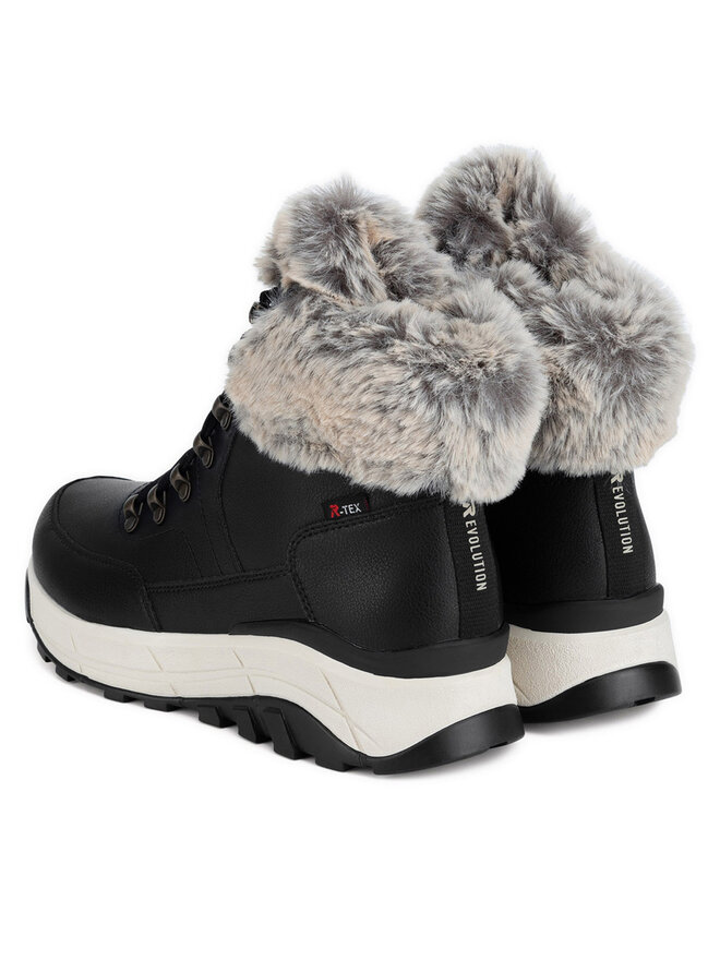 Rieker Revolution Lifestyle Schnürschuhe Rieker Revolution Lifestyle W0063-00 Schwarz