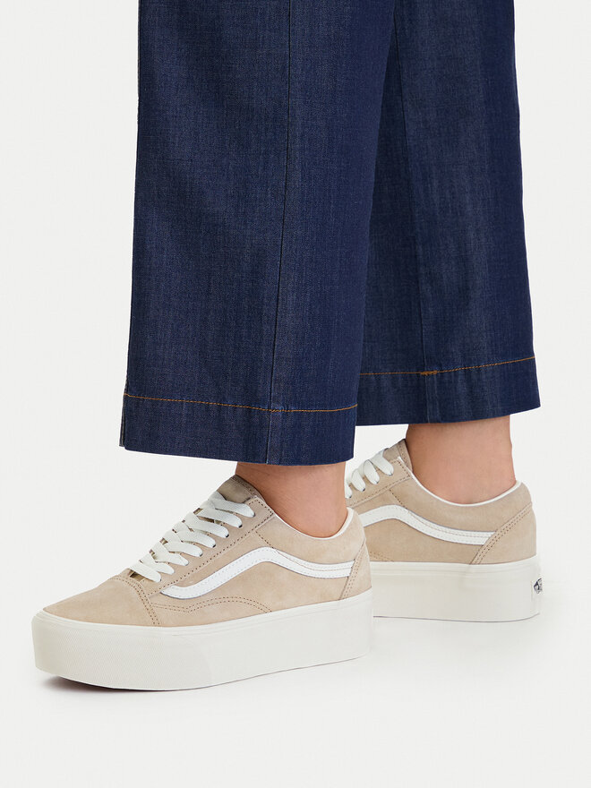 Vans Sneakers aus Stoff Vans Old Skool Platform VN0009PZ4MG1 Beige