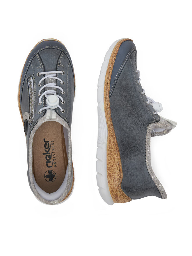 Rieker Sneakers Rieker N42F2-14 Bleumarin