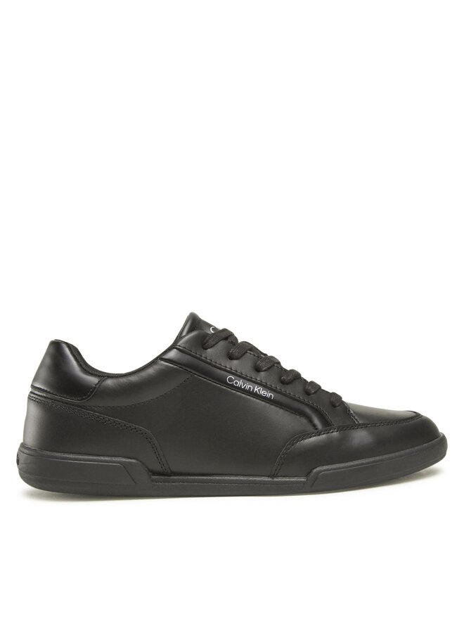 Calvin Klein Sneakers Calvin Klein Low Top Lace Up Lth HM0HM00821 Schwarz