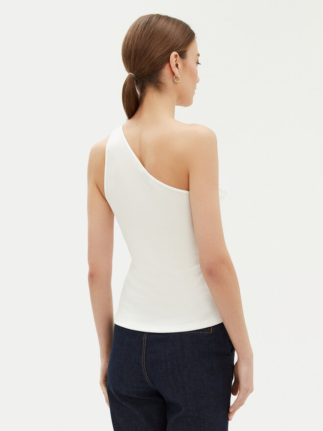 Fracomina Fracomina Top FR25ST2018J46301 Écru Regular Fit