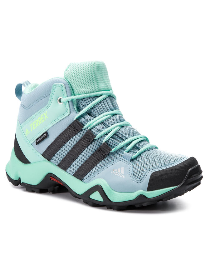 Trekkingschuhe adidas Terrex Ax2r Mid Cp K BC0672 Blau eschuhe